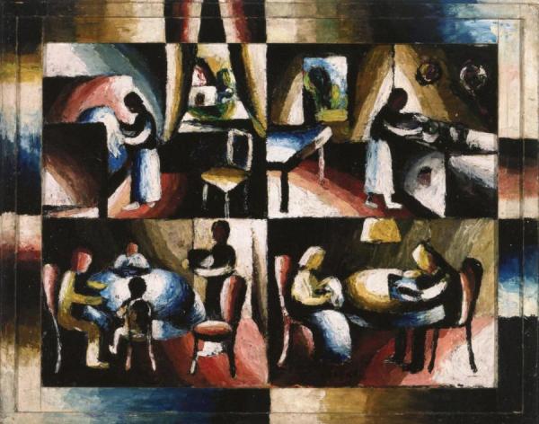 Housekeeping by Arthur Segal