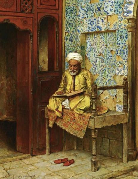 The Learned Man Of Cairo by Arthur Von Ferraris