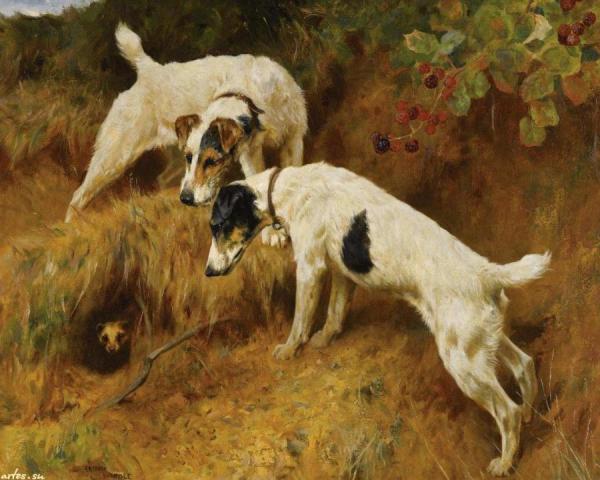 No One Home by Arthur Wardle Oil Painting Reproductions