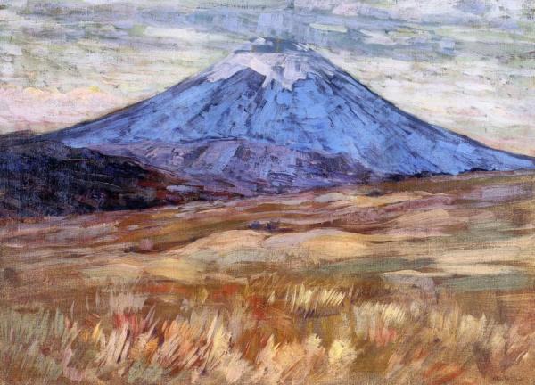 Mount Hood by Arthur Wesley Dow Oil Painting Reproductions