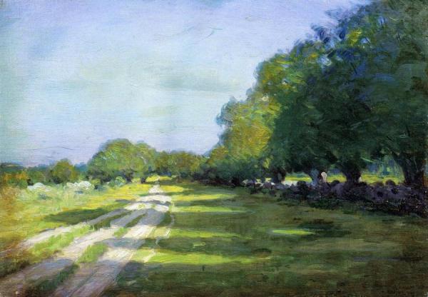 Arthur Wesley Dow Sun Dappled Path