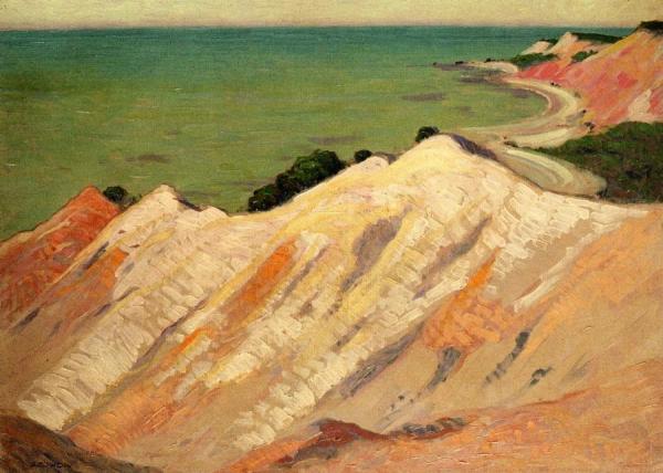 Arthur Wesley Dow The Clay Cliff, Gay Head, Massachusetts