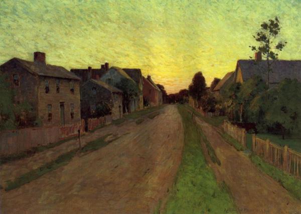 Twilight Along The Florida Coast by Arthur Wesley Dow