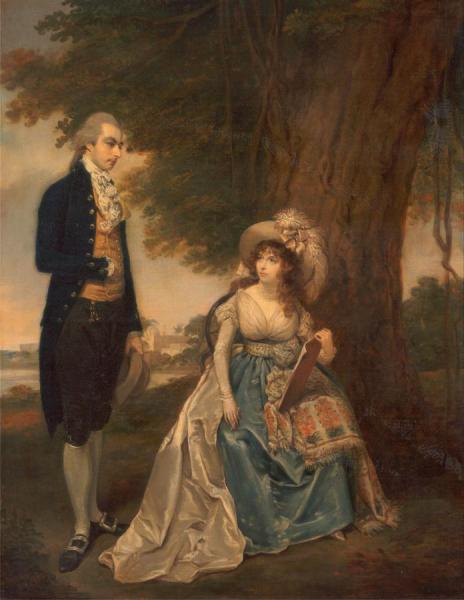 Mr. And Mrs. Fraser by Arthur William Devis