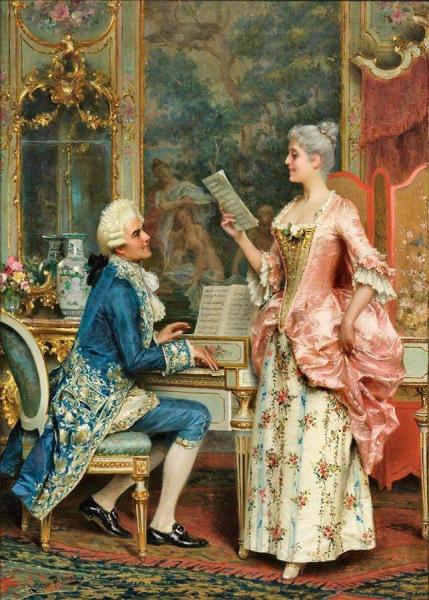Arturo Ricci The Singing Lesson