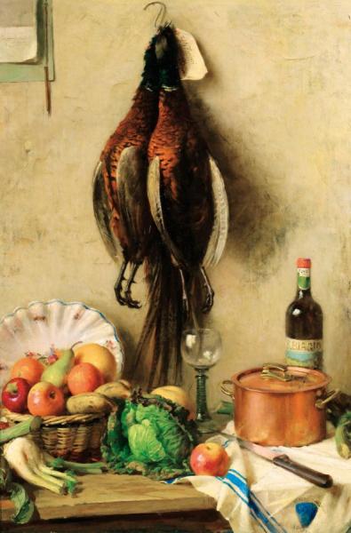 Hunting Trophy, In The Kitchen by Arturo Zanieri