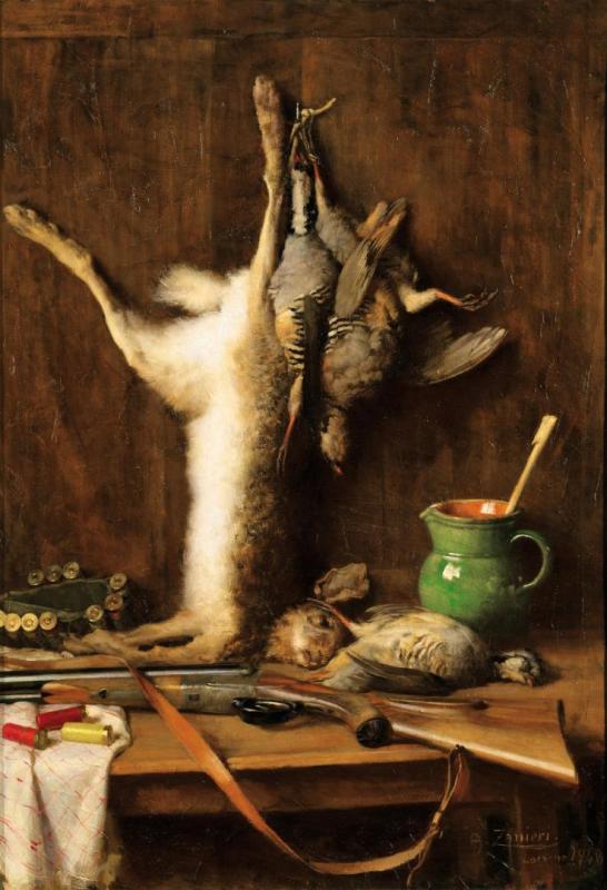 In The Kitchen, 1948 by Arturo Zanieri