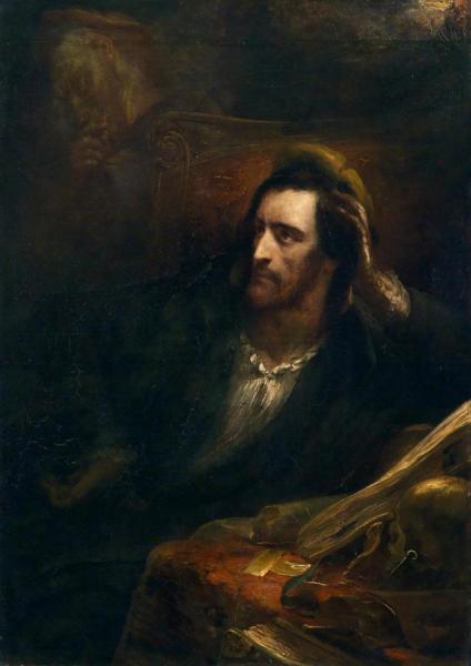 Faust In His Study by Ary Scheffer