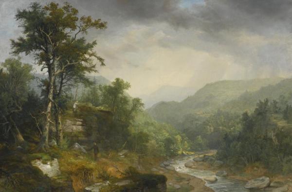 A Showery Day Among The Mountains by Asher Brown Durand