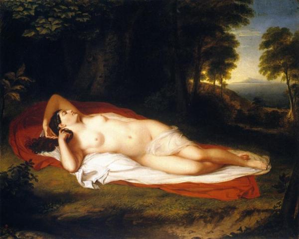 Ariadne (after John Vanderlyn) by Asher Brown Durand