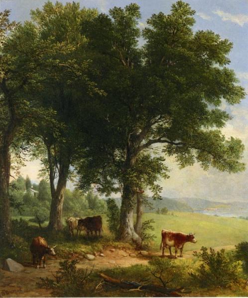 Asher Brown Durand In The Shade Of The Old Oak Tree