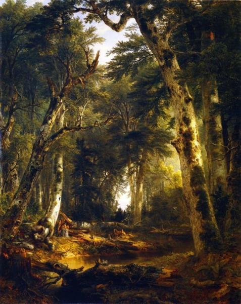 In The Woods by Asher Brown Durand
