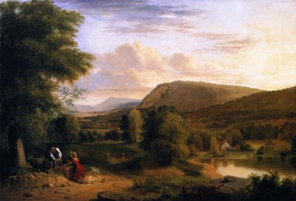 Asher Brown Durand Landscape Composition