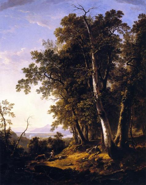 Landscape, Composition, Forenoon by Asher Brown Durand