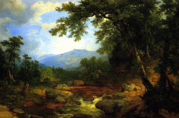 Monument Mountain, Berkshires by Asher Brown Durand
