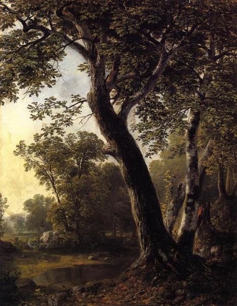 Study At Marbletown, Ulster County by Asher Brown Durand