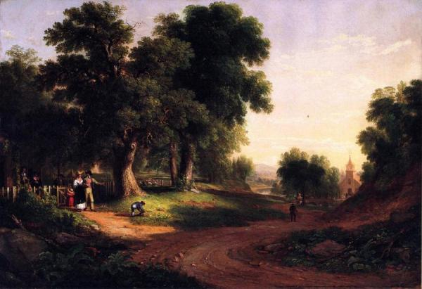 Asher Brown Durand Sunday Morning