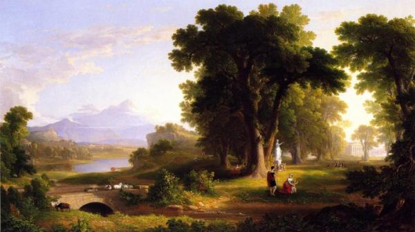 The Morning Of Life by Asher Brown Durand