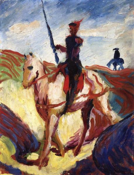 August Macke Don Quixote