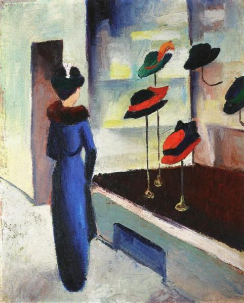 Milliner's Shop by August Macke