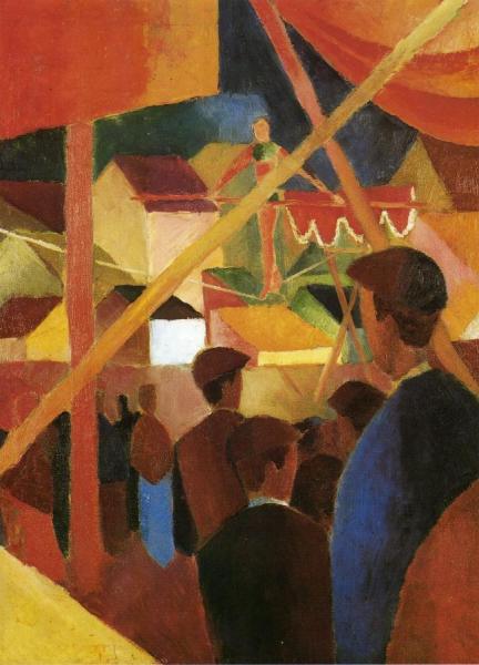 Tightrope Walker by August Macke