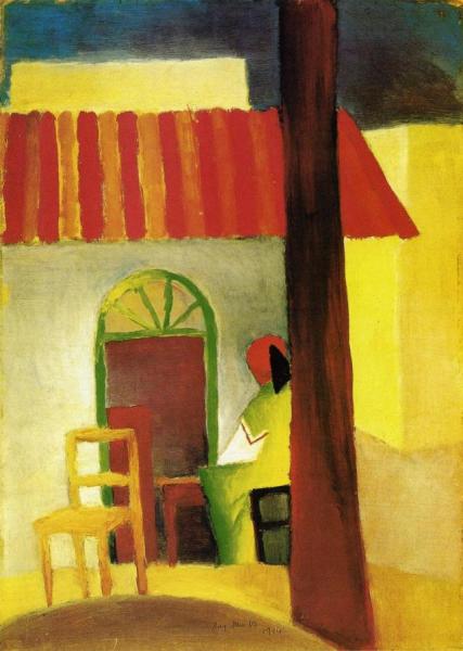 August Macke Turkish Cafe I