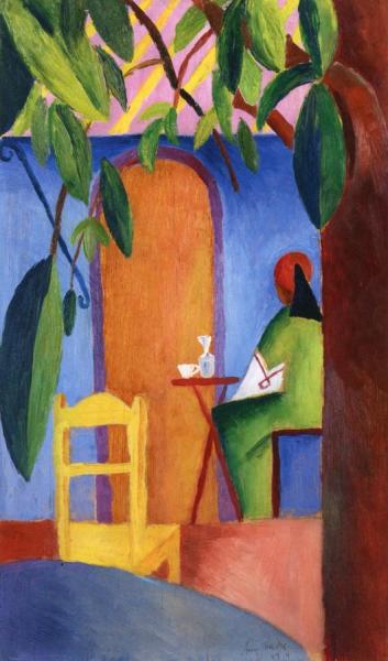 Turkish Cafe Ii by August Macke