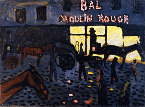 Le Bal Du Moulin Rouge by Auguste Chabaud Oil Painting Reproductions