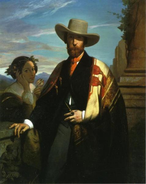 Portrait Of Alfred Bruyas by Auguste Glaize