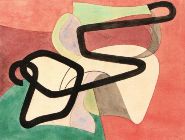 Abstract Composition by Auguste Herbin