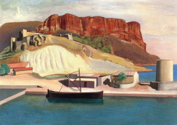 Cap Canaille At Cassis by Auguste Herbin