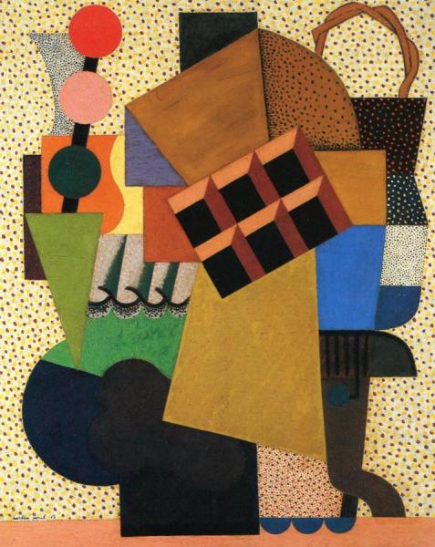 Composition by Auguste Herbin Oil Painting Reproductions
