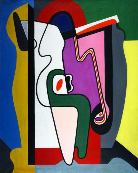 Composition by Auguste Herbin