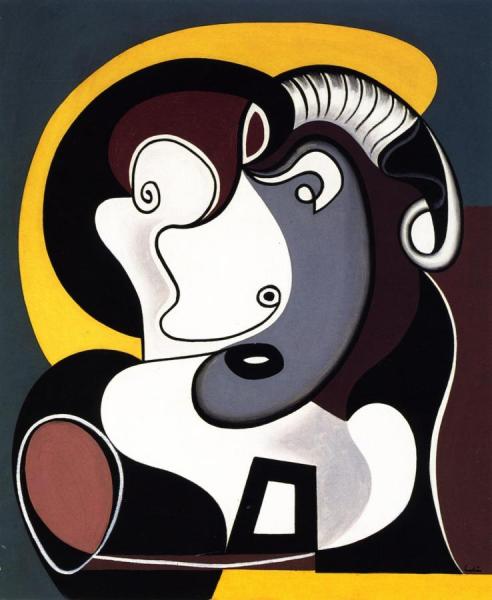 Composition by Auguste Herbin Oil Painting Reproductions