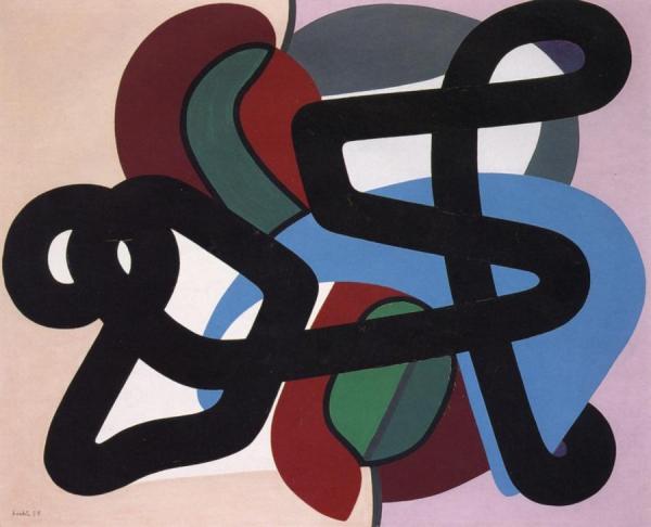 Composition by Auguste Herbin