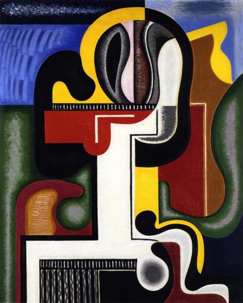 Composition by Auguste Herbin
