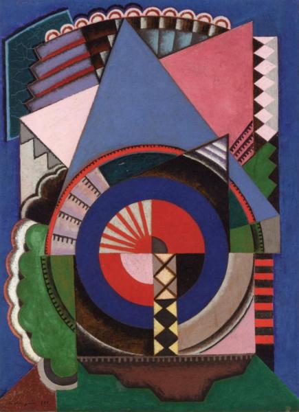 Composition by Auguste Herbin