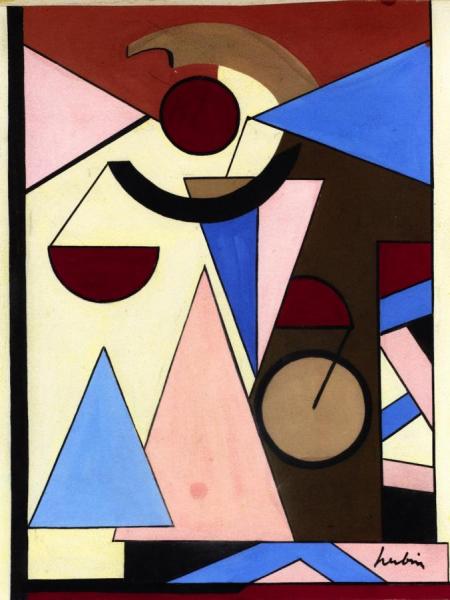 Composition by Auguste Herbin