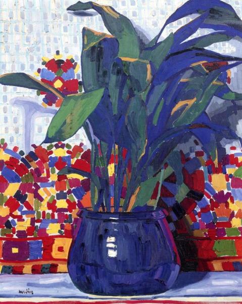 Flowers by Auguste Herbin