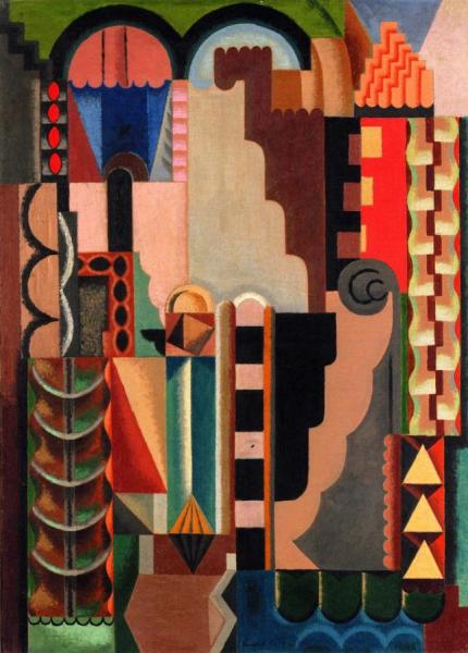 Monumental Composition by Auguste Herbin