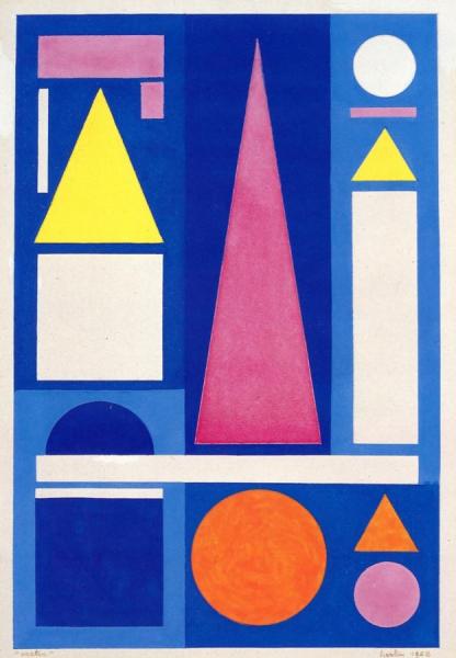 Morning by Auguste Herbin