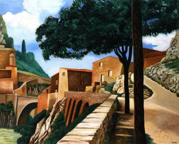Pont De Sisteron by Auguste Herbin