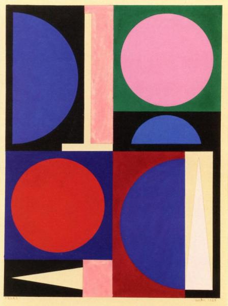 Rare by Auguste Herbin Oil Painting Reproductions