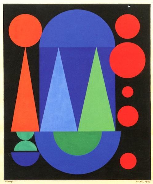 Red by Auguste Herbin