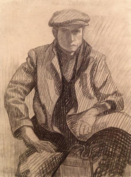 Self-portrait by Auguste Herbin