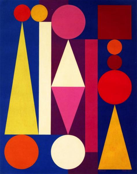 Sunday I by Auguste Herbin