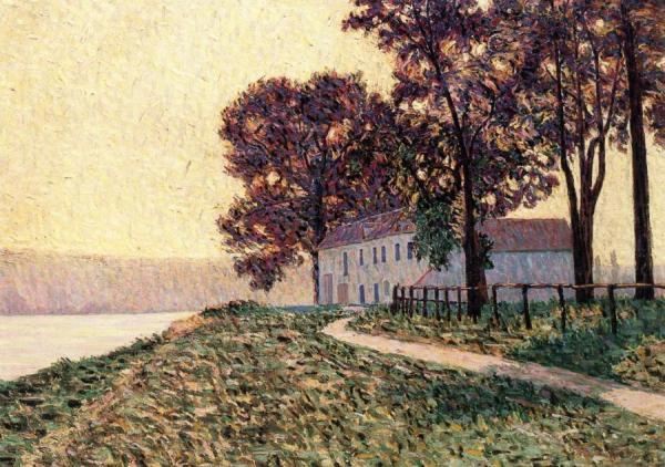 Sunset by Auguste Herbin