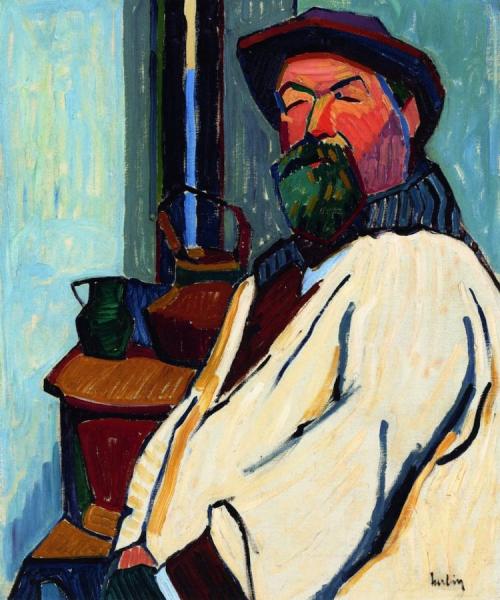 The Painter Mathieu Battaglia by Auguste Herbin