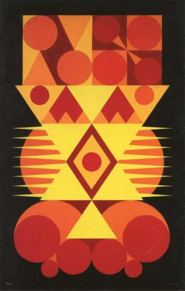 Woman by Auguste Herbin