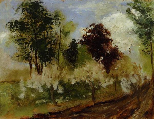 Belgian Landscape by Auguste Rodin